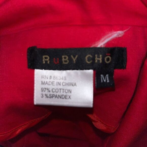 Ruby Cho red jacket medium - Picture 7 of 7